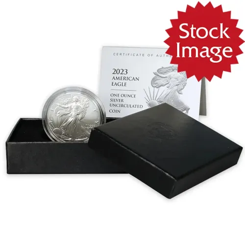 2023 W Burnished American Silver Eagle