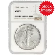 2015 American Silver Eagle - NGC MS 69