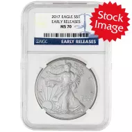 2017 American Silver Eagle - NGC MS 70 Early Release