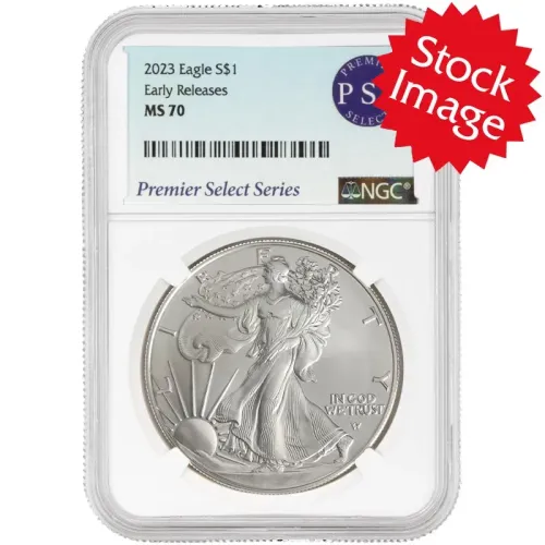 2023 American Silver Eagle - NGC PPS MS 70 ER 