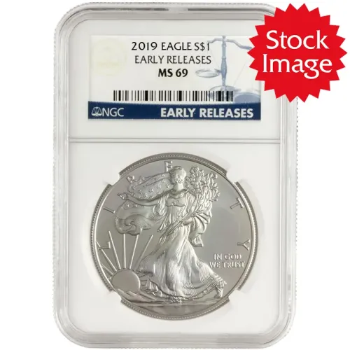2019 American Silver Eagle - NGC MS 69 Early Release