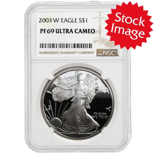 2003 American Silver Eagle - NGC PF 69