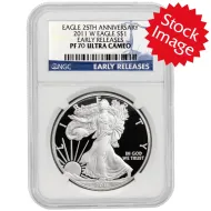 2011 American Silver Eagle - NGC PF 70 Early Release