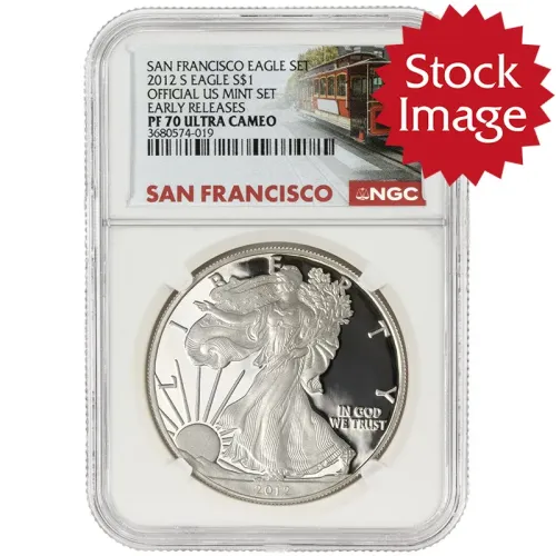 2012 S American Silver Eagle - NGC PF 70 Early Releases