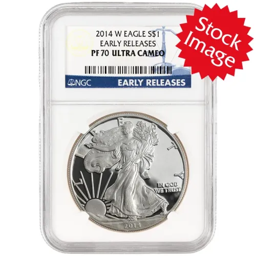 2014 American Silver Eagle - NGC PF 70 Early Release