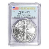 2011 American Silver Eagle - PCGS MS 70 First Strike