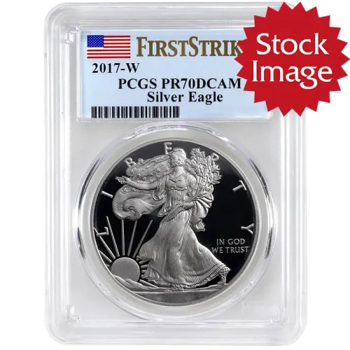 2017 W American Silver Eagle - PCGS PF 70 First Strike