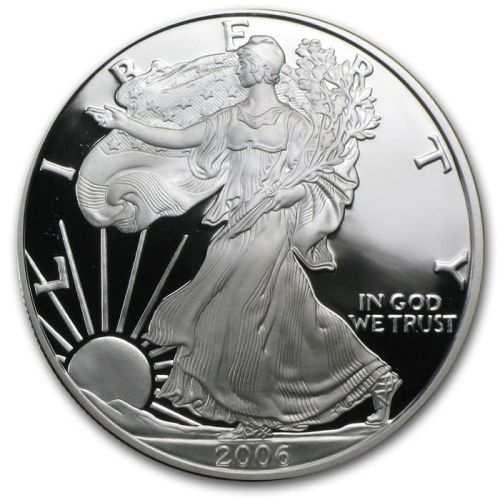 2006 American Silver Eagle - Proof (Coin Only)