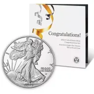 2023 American Silver Eagle (W) - Proof - Congratulations