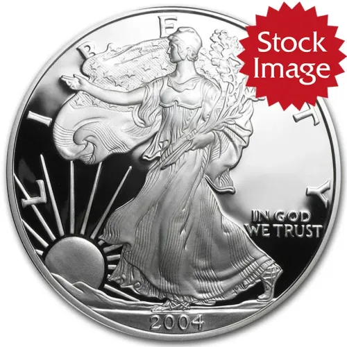 2004 American Silver Eagle - Proof (Coin Only)