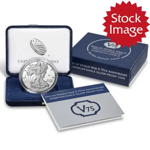 2020 W American Silver Eagle - Proof WW2 75th Anniversary