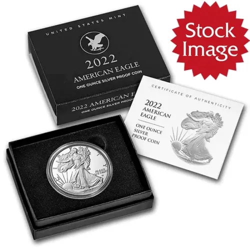 2022 S American Silver Eagle - Proof 