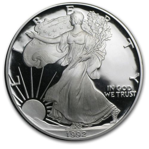 1992 American Silver Eagle - Proof (Coin Only)