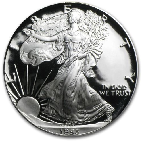 1993 American Silver Eagle - Proof (Coin Only)
