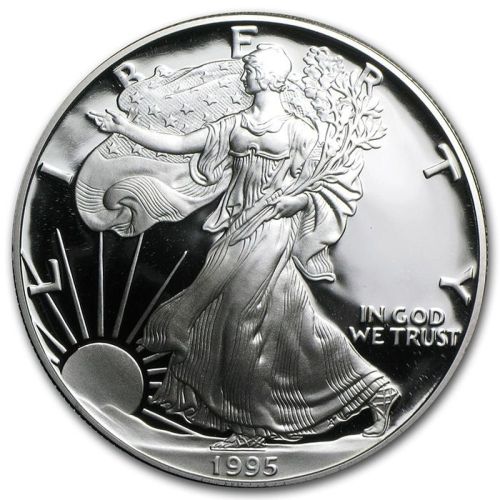 1995 American Silver Eagle - Proof (Coin Only)
