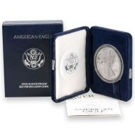 2002 W American Silver Eagle - Proof