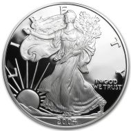 2004 American Silver Eagle - Proof (Coin Only)