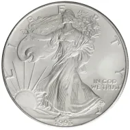 1993 American Silver Eagle - Brilliant Uncirculated