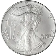 1995 American Silver Eagle - Brilliant Uncirculated