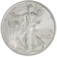 1997 American Silver Eagle - Brilliant Uncirculated