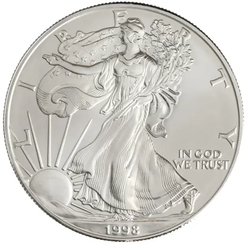 1998 American Silver Eagle - BU (Brilliant Uncirculated)