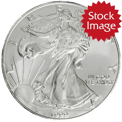 1999 American Silver Eagle - Brilliant Uncirculated