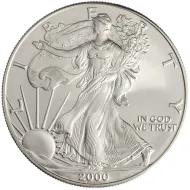 2000 American Silver Eagle - Brilliant Uncirculated