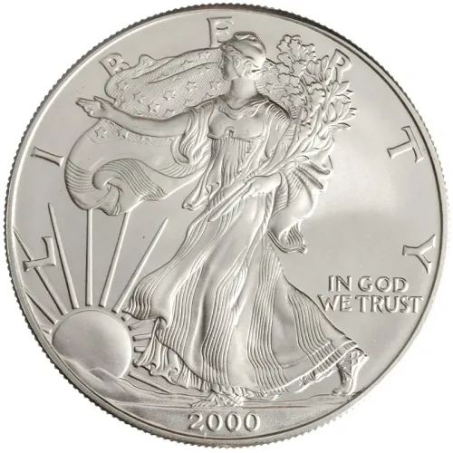 2000 American Silver Eagle - BU (Brilliant Uncirculated)