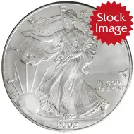 2002 American Silver Eagle - Brilliant Uncirculated
