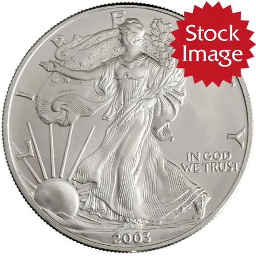 2003 American Silver Eagle - Brilliant Uncirculated