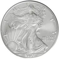 2004 American Silver Eagle - Brilliant Uncirculated