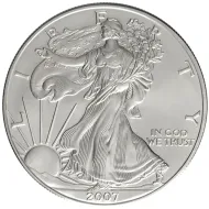 2007 American Silver Eagle - Brilliant Uncirculated
