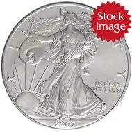2007 American Silver Eagle - Brilliant Uncirculated