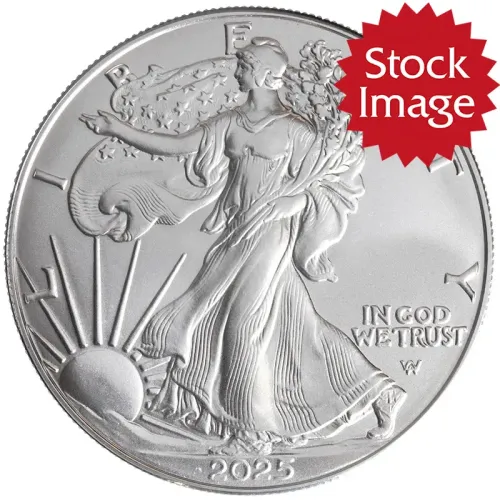 2025 American Silver Eagle - Brilliant Uncirculated