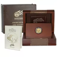2008 W 1/10oz Uncirculated Gold Buffalo $5
