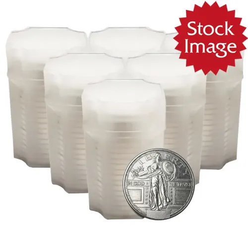 Generic 1 oz Silver Rounds .999 Fine Silver - Count 100