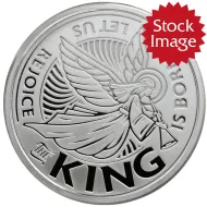 2026 Merry Christmas The King 1oz .999 Silver Round