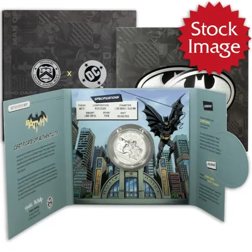 2025 US Comic Art Medal Program 1oz Silver Batman™