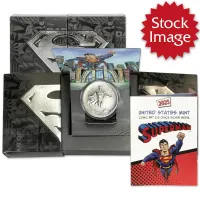 2025 US Comic Art Medal Program 2.5 oz Silver Superman