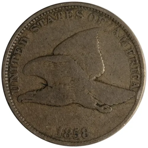 1858 Flying Eagle Penny - Good (G)