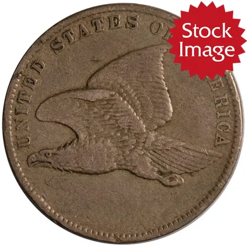 1858 Flying Eagle Penny Small Letters - Very Fine