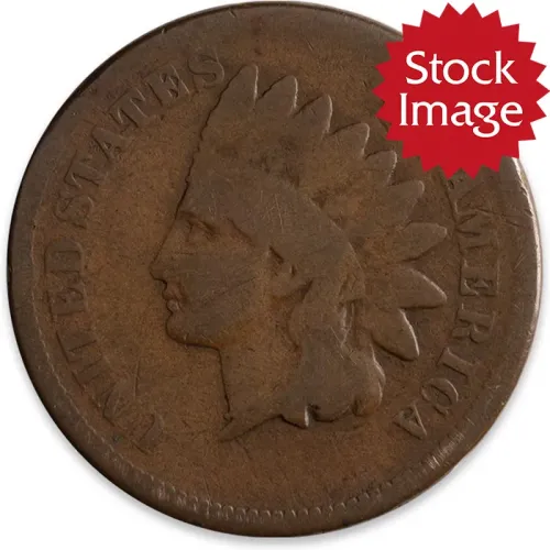 1864 Indian Head Penny Copper - About Good