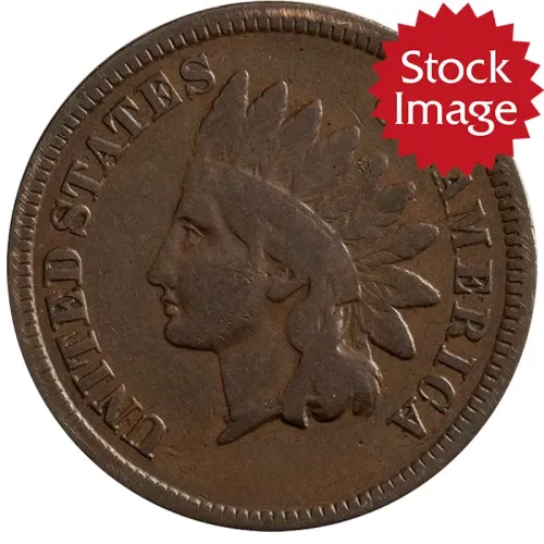 1863 Indian Head Penny - Good