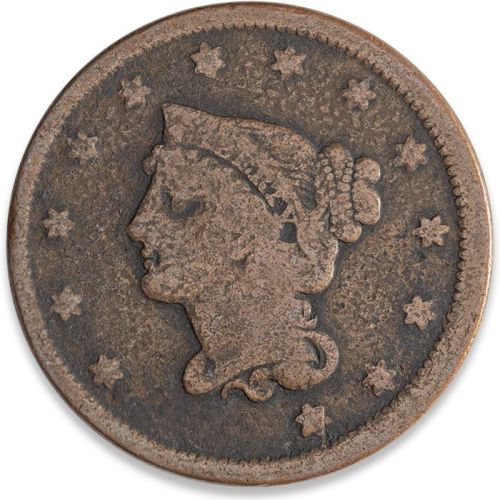 1844 Large Cent - Good (G)