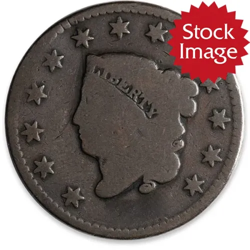 1827 Large Cent - Good (G)