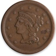 1854 Large Cent - Extra Fine