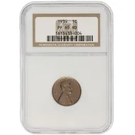 1939 Lincoln Wheat Penny - NGC PF65 RD