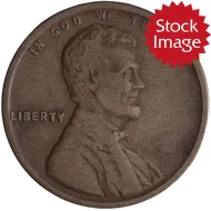 1924 D Lincoln Wheat Penny - Very Fine
