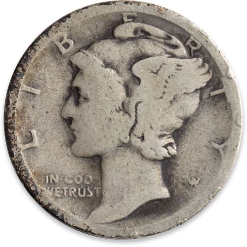 1921 Mercury Dime - G (Good)