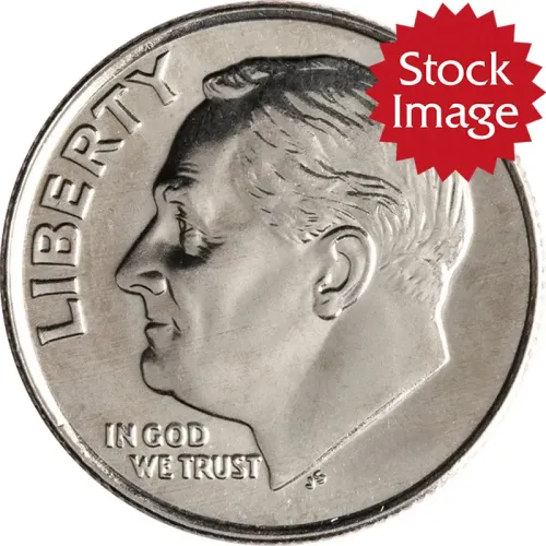 1996 W Roosevelt Dime - Brilliant Uncirculated